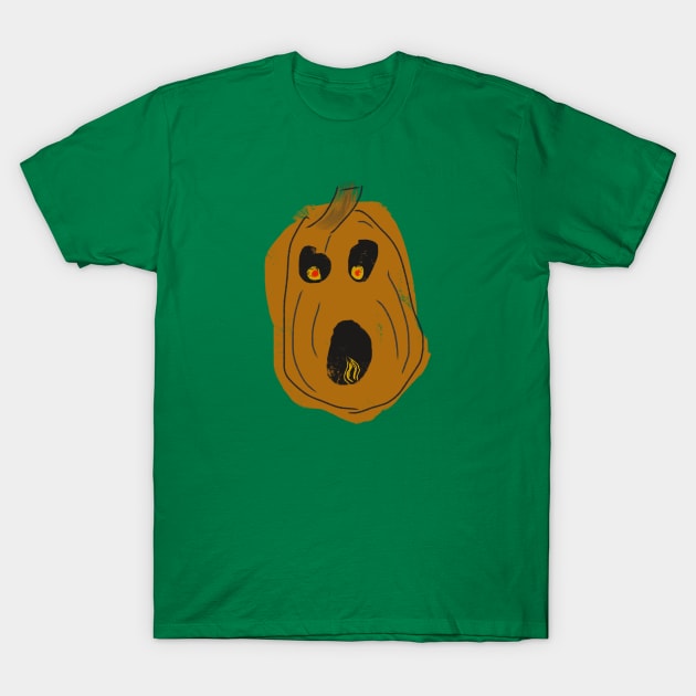 Inhabited Pumpkin T-Shirt by The Dactyl